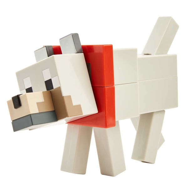 Minecraft FUSION FIGURES WOLF Figure Minecraft FUSION FIGURES WOLF Figure