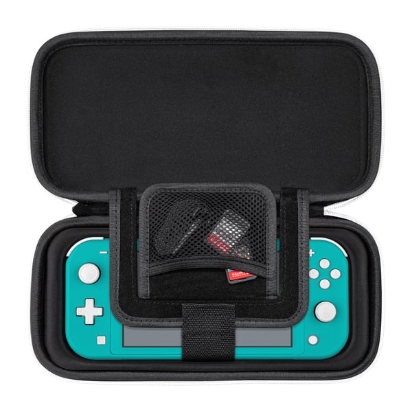 PDP Slim Deluxe: Black & White Hårdt etui Nintendo Sort, Hvid