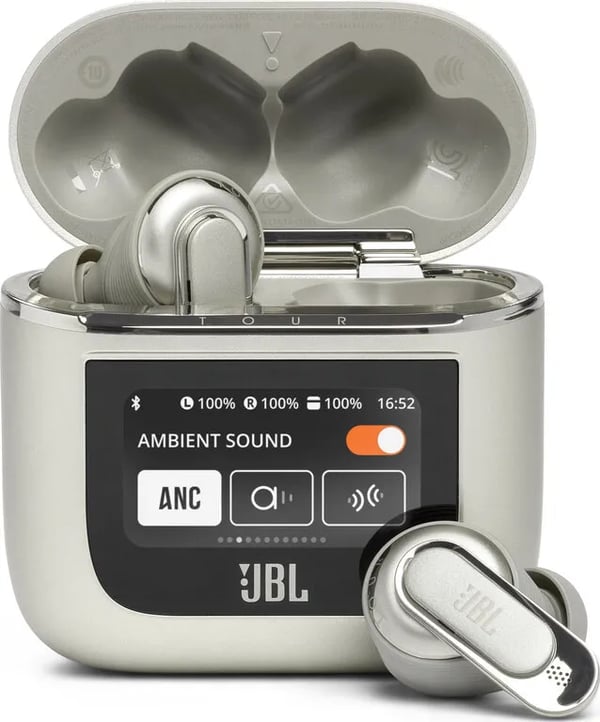 JBL Tour Pro 2 Headset Trådlös I öra Samtal/musik Bluetooth Grå
