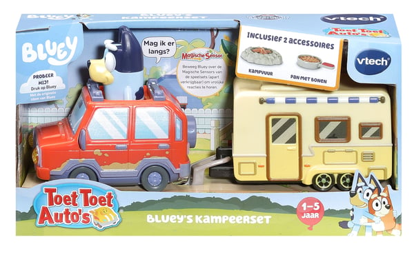 VTech Toet Toet Auto's Bluey's Kampeerset