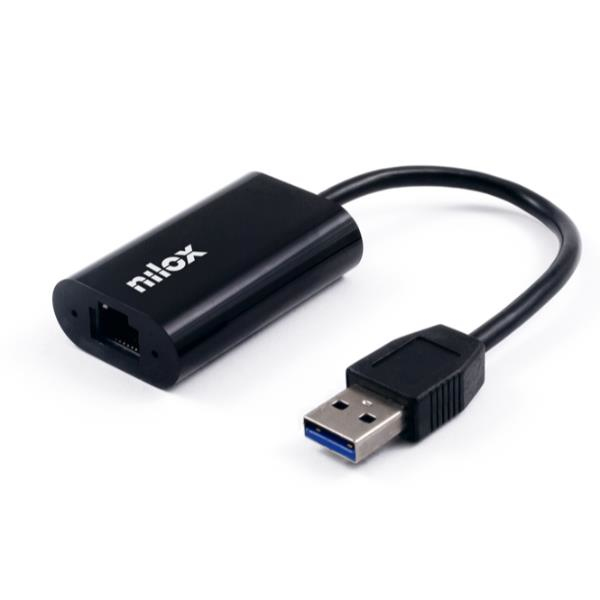 Nilox ADATTATORE USB A - RJ45 M/H Intern Ethernet / WLAN 1000 Mbit/s