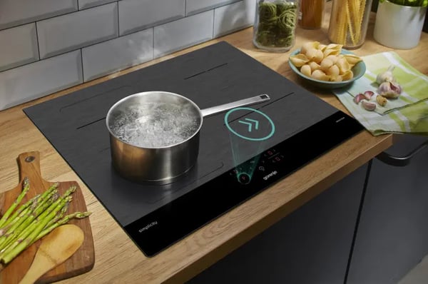 Gorenje GI6421SYB Sort, Grå Indbygget 59.5 cm Zone induktionskogeplade 4 zone(s)