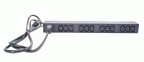 APC Basic Rack PDU tehonjakeluyksikkö 12 AC-pistorasia(a) 0U/1U Musta