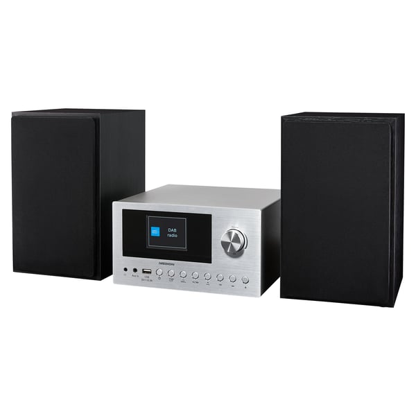 MEDION LIFE P85003 Home audio micro system 30 W Sort, Sølv