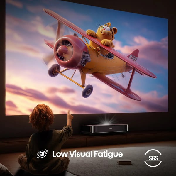 Hisense 20017229 dataprojekter Ultrakort projektor med kort projiceringsafstand 2500 ANSI lumens DLP UHD 4K (3840x2160) 3D Sort