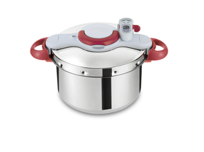 Tefal Clipsominut Perfetct 6L Rød, Rustfrit stål