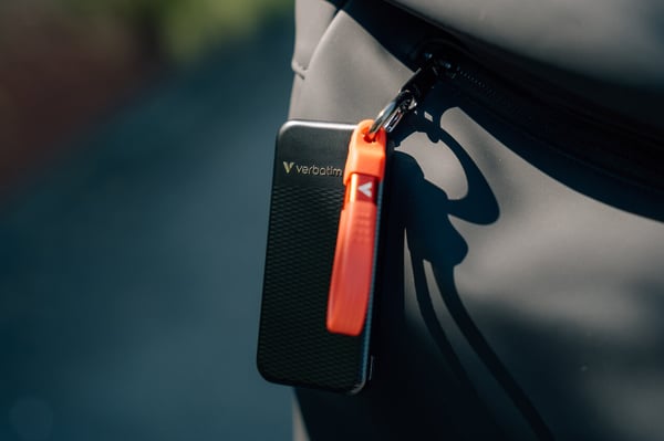Verbatim Pocket SSD 512 GB USB Type-C 3.2 Gen 2 (3.1 Gen 2) Musta, Punainen