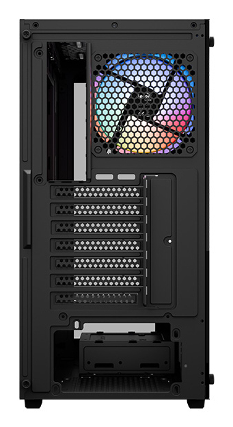 Aerocool Pivot-G-BK-v1 Midi Tower Svart