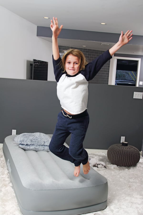Bestway 67626 luftmadras Enkelmadras Grå Unisex