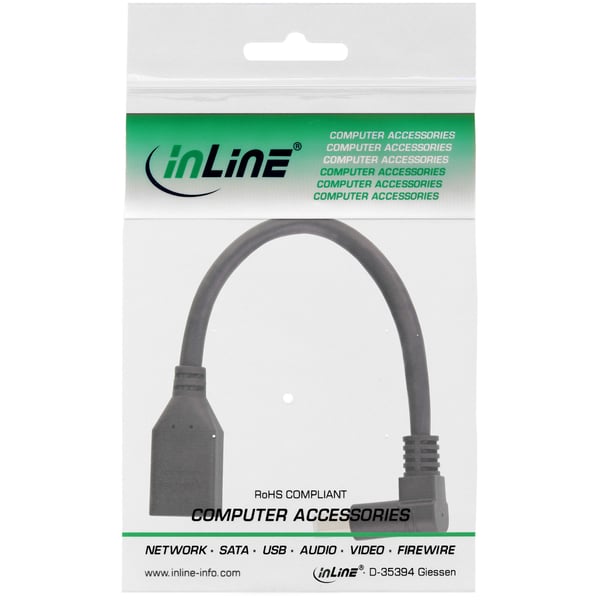 InLine 17159U DisplayPort-kabel 0,15 m Svart