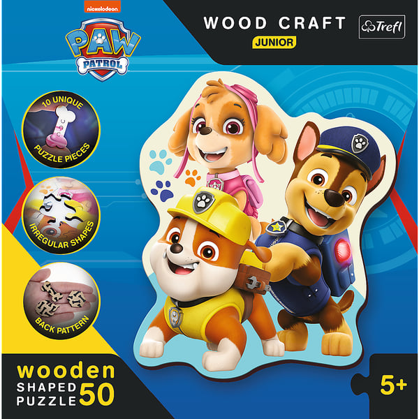Trefl Paw Patrol Funny Pussel 50 styck Tecknade serier