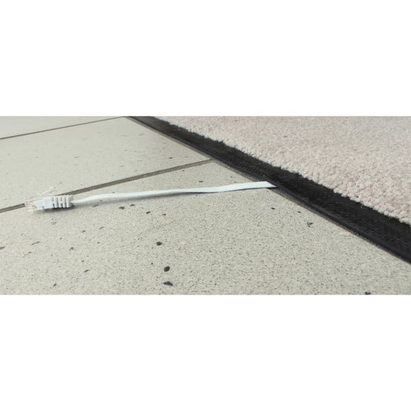InLine® fladt patchkabel, U/UTP, Cat.6, hvid, 10m (71600W)