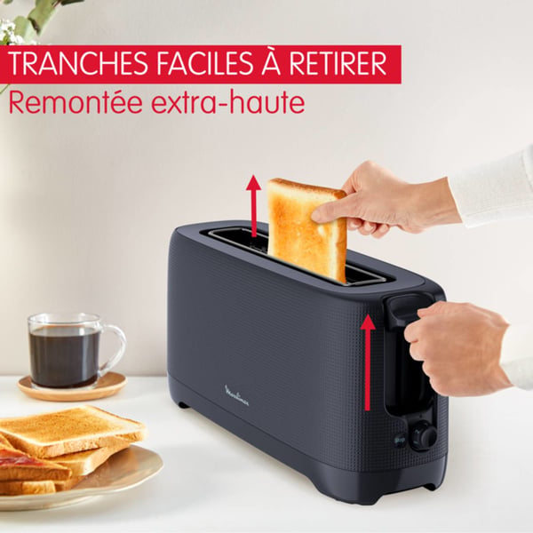 Moulinex ClickChef LS2M0810 leivänpaahdin 7 1 viipale(i)ta 1000 W Sininen