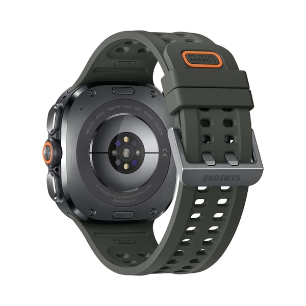 Samsung Galaxy Watch Ultra2 3,81 cm (1.5") AMOLED 47 mm Digitaalinen 498 x 498 pikseliä Kosketusnäyttö 4G Hopea Wi-Fi GPS (satelliitti)