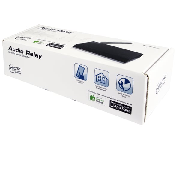 ARCTIC Audio Relay Svart