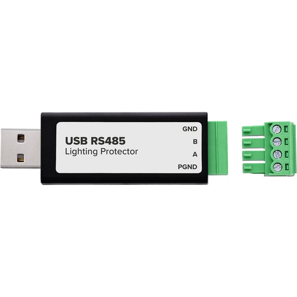 InLine 33307E konverterare/repeaters/isolatorer USB 2.0 RS-232 Svart