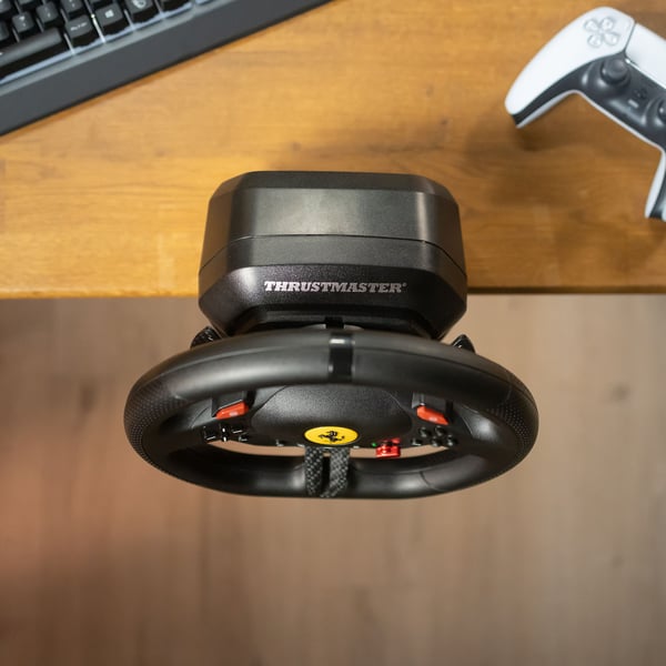 Thrustmaster T98-P Ferrari 296 GTB Sort USB Rat + Pedaler Analog/digital PC, PlayStation 4, PlayStation 5