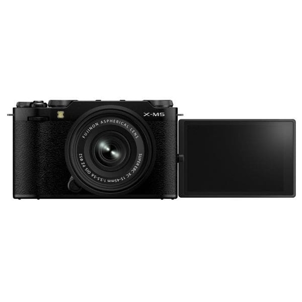 Fujifilm X-M5 BLACK Kit XC15-45mm F3.5-5.6 OIS PZ MILC 26,1 MP X-Trans CMOS 4 6240 x 4160 pixel Sort