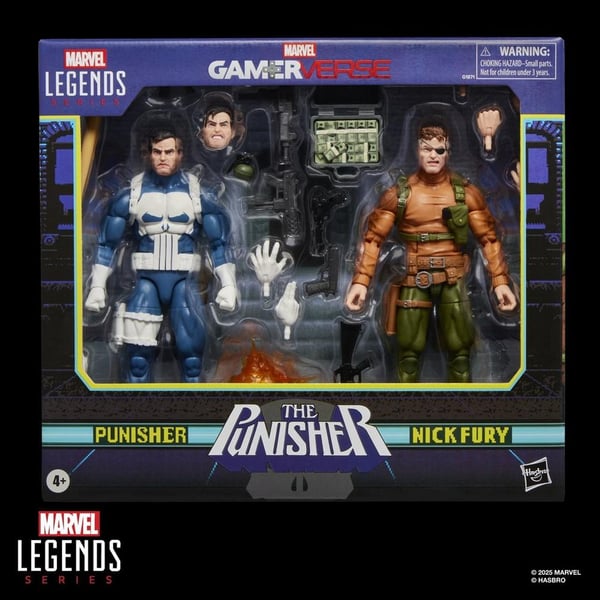 Marvel Legends Series Gamerverse Punisher & Nick Fury