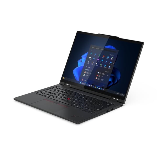 Lenovo ThinkPad T14s 2-in-1 Gen 1 Intel Core Ultra 7 255U Hybridi (2-in-1) 35,6 cm (14") Kosketusnäyttö WUXGA 32 GB LPDDR5x-SDRAM 1 TB SSD Wi-Fi 7 (802.11be) Windows 11 Pro Saksa Musta