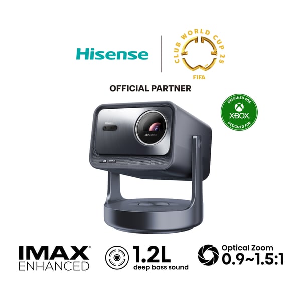 Hisense C2-ULTRA Short throw-projektor DLP UHD 4K (3840x2160) Svart