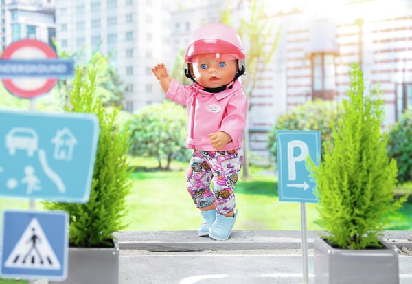 BABY born City Deluxe Scooter Outfit Dockkläduppsättning