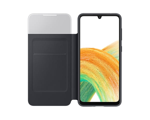 Samsung EF-EA336PBEGEW mobiltelefon etui 16,3 cm (6.4") Tegnebogsetui Sort