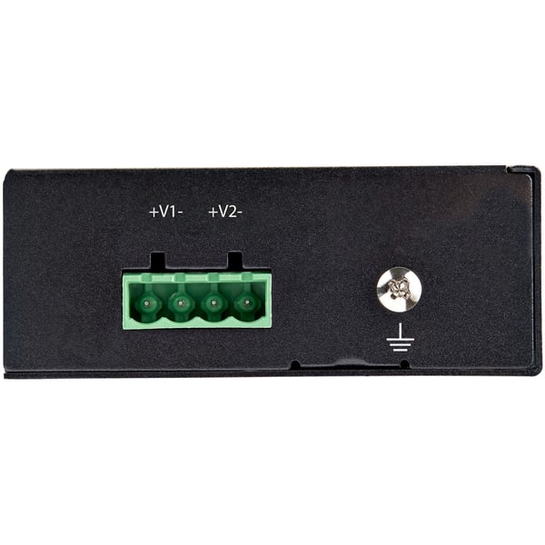 StarTech.com Industriell Gigabit PoE-injektor - Hög hastighet/hög effekt 90 W - 802.3bt PoE++ 48 V-56 VDC DIN-skena UPoE/Ultra Power Over Ethernet-injektoradapter -40 &degC till 75 &degC Robust