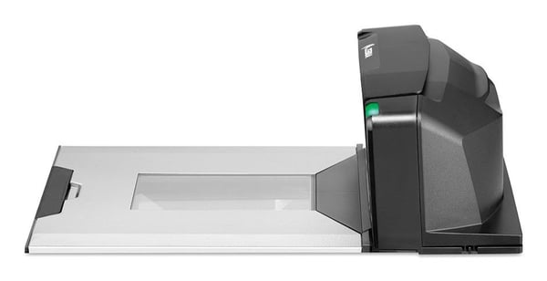Zebra MP7000 Indbygget stregkodelæser 1D/2D CMOS Sort, Rustfrit stål