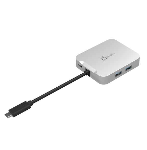 j5create JCD391-N 4K60 Elite USB-C® PD-adapter med flera portar