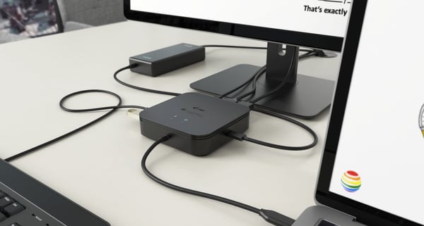 i-tec TB3TRAVELDOCKPD dockingstation Ledningsført Thunderbolt 3 Sort