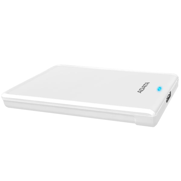 ADATA AHV620S-1TU3-CWH externa hårddiskar 1 TB 2.5" Micro-USB B 3.2 Gen 1 (3.1 Gen 1) Vit