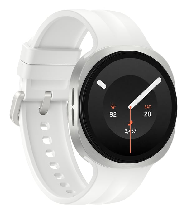 Samsung Galaxy Watch9 3,3 cm (1.3") AMOLED 40 mm Digitaalinen 438 x 438 pikseliä Kosketusnäyttö Hopea Wi-Fi GPS (satelliitti)