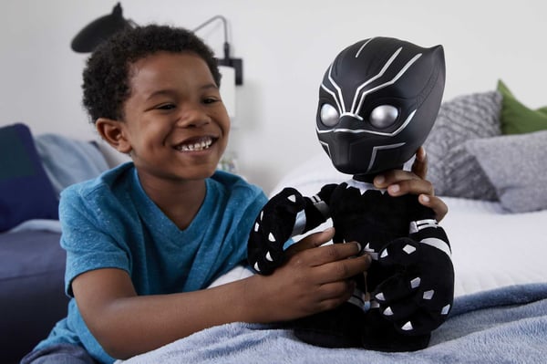 Mattel Marvel Black Panther Wakandas hjerte plysfigur