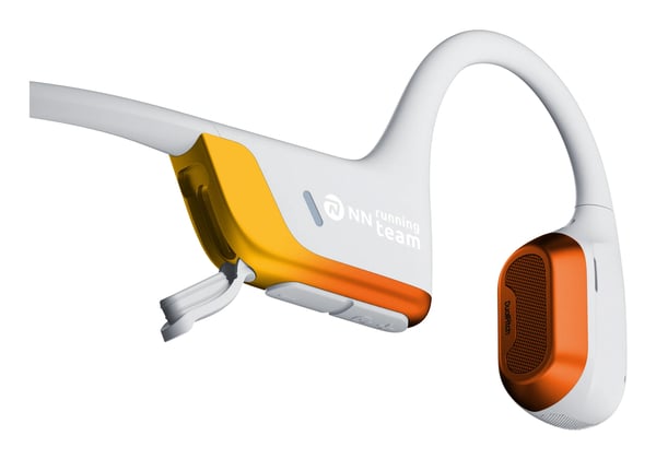 SHOKZ OpenRun Pro 2 Headset Trådlös Öronkrok Idrott Bluetooth Orange, Vit