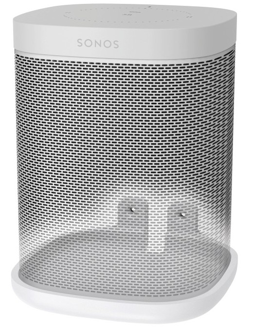 Hama 00118016 högtalarmontering Vägg Plast Vit