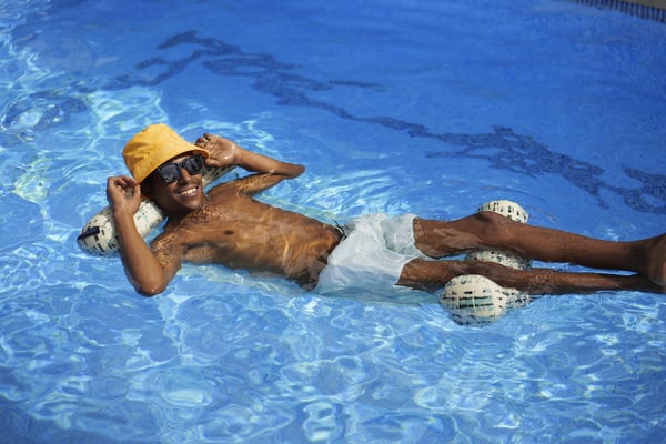 Bestway 43909 pool- och badmadrass Multifärg Mönstrad PVC Flytande hängmatta