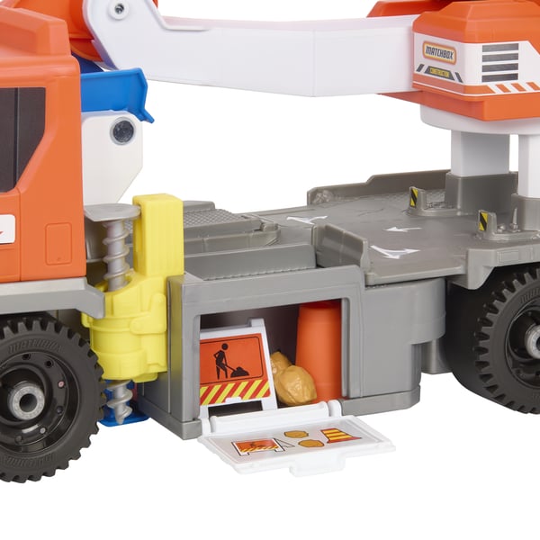 Matchbox Action Drivers Transforming Excavator