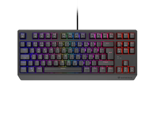 GENESIS Thor 230 TKL tastatur Spil USB QWERTZ Tysk Sort