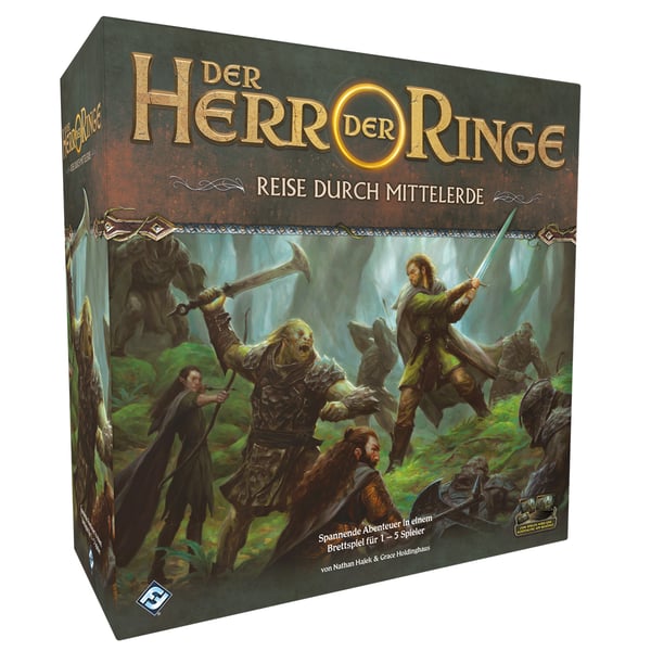 Asmodee The Lord of the Rings: Journeys in Middle-earth Brætspil Rollespil Asmodee The Lord of the Rings: Journeys in Middle-earth Brætspil Rollespil