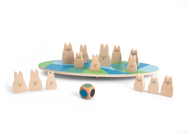 BS Toys GA460 brætspil Balance Bunnies Finmotorik (smidighed)