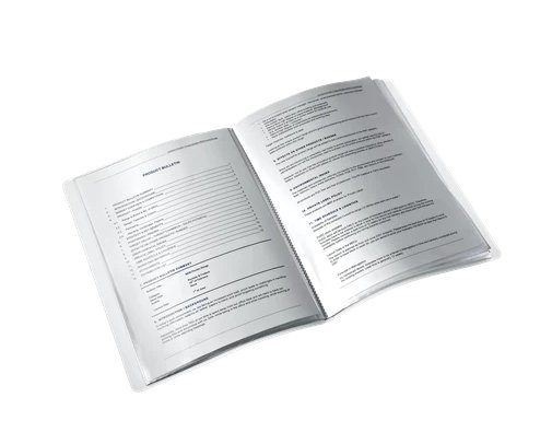 Leitz Displaybog WOW PP 20 lommer