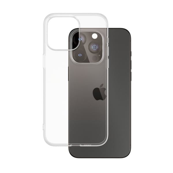 PanzerGlass SAFE. by ® TPU Case Transparent iPhone 15 Pro Max mobiltelefonfodral Mobilskal