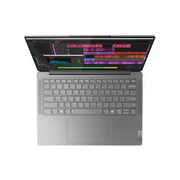 Lenovo Yoga Slim 7 14IMH9 Intel Core Ultra 7 155H Laptop 35,6 cm (14") WUXGA 32 GB LPDDR5-SDRAM 1 TB SSD Wi-Fi 6E (802.11ax) Windows 11 Home Spansk Grå