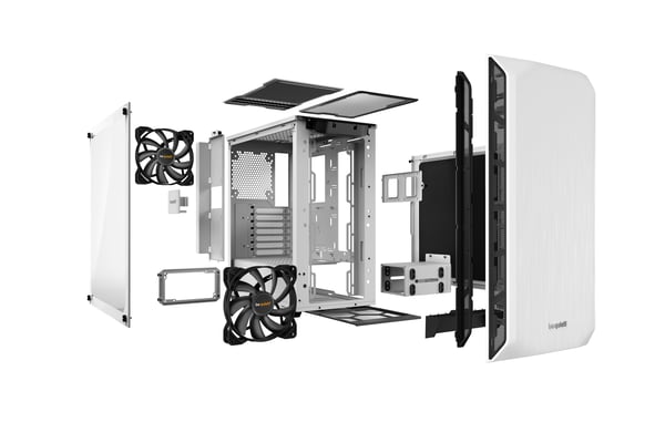be quiet! BGW35 datorväskor Midi Tower Vit