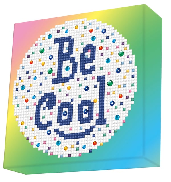 Diamond Dotz broderi, Dotz box Diamond mosaik Be cool DBX011