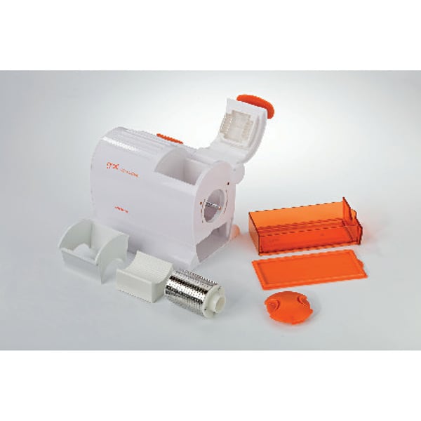 Ariete 0445/32 Elektriske rivejern og spiralizer Elektrisk rivejern Orange, Hvid
