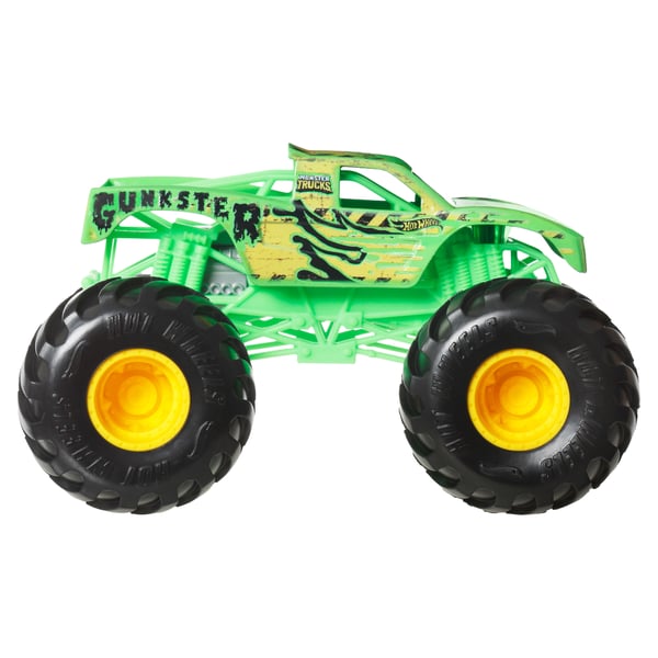 Hot Wheels Monster Trucks Oversized GUNKSTER Vehicle