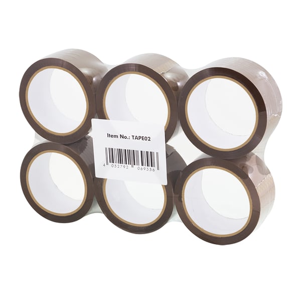 LogiLink TAPE02 vävtejp Lämplig för inomhusbruk 66 m Brun