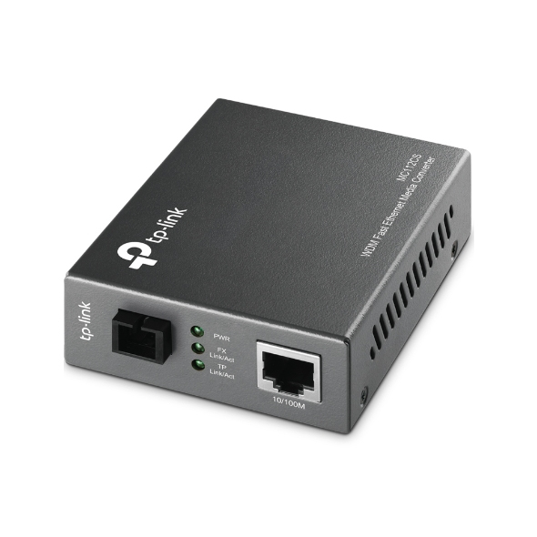 TP-Link MC112CS netværksomformer til medie 1000 Mbit/s 1550 nm Sort